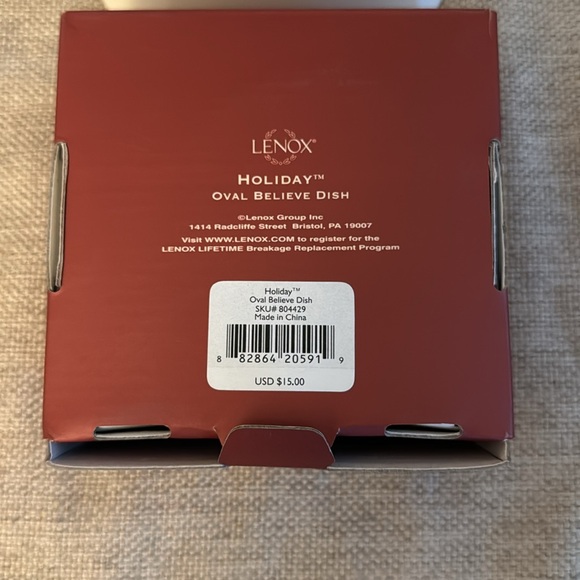 NIB Lenox oval believe dish - Picture 4 of 4